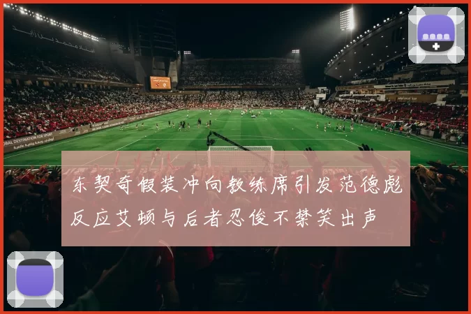 东契奇假装冲向教练席引发范德彪反应艾顿与后者忍俊不禁笑出声